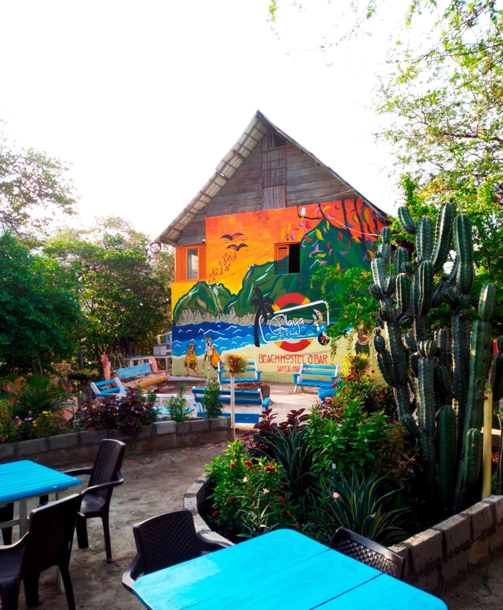Playa Del Ritmo Beach Hostel & Bar - Adults Only ซันตามาร์ตา ภายนอก รูปภาพ